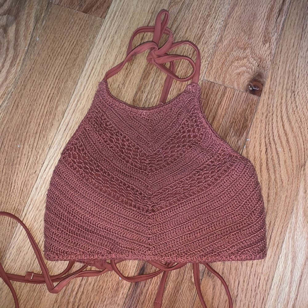 halter bikini top
